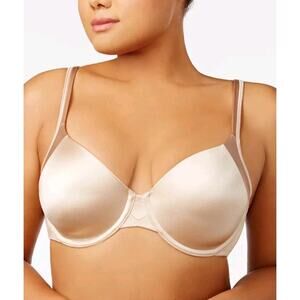 Playtex 4848 Love My Curves Smooth T Shirt Underwire Bra 38G Nude Convertible